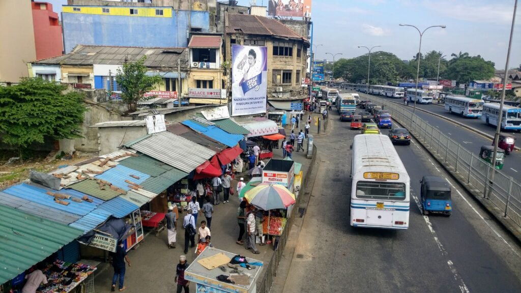 Colombo Straßenszene Colombo Straßenszene