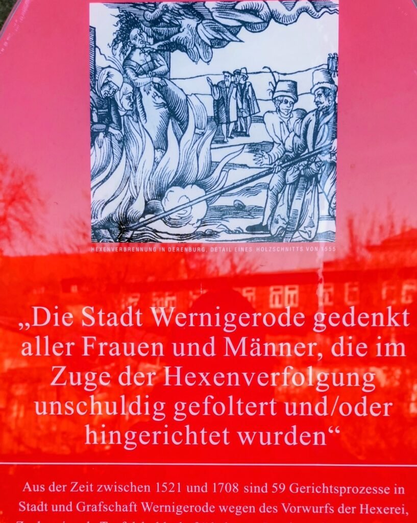 Gedenkstein Hexenverfolgung der Stadt Wernigerode