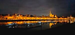Tangermünde Panorama bei Nacht