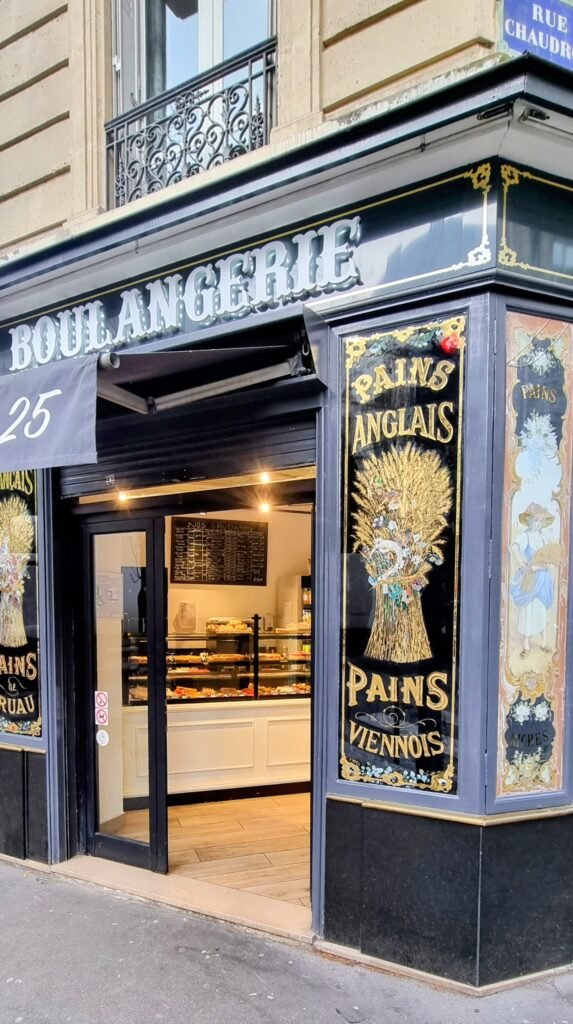 Französische Boulangerie Eingang einer französischen Boulangerie