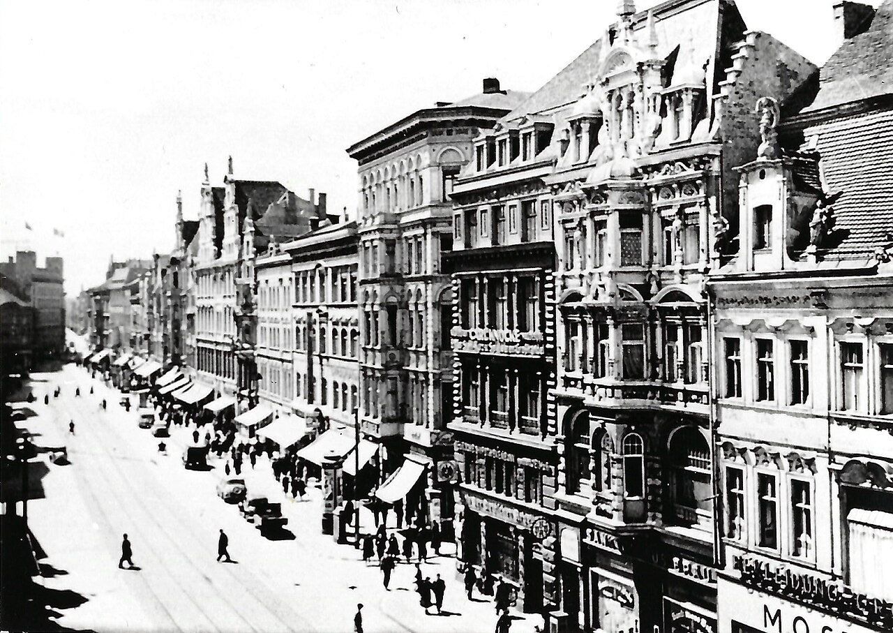 Breiter Weg vor 1945 Breiter Weg vor 1945