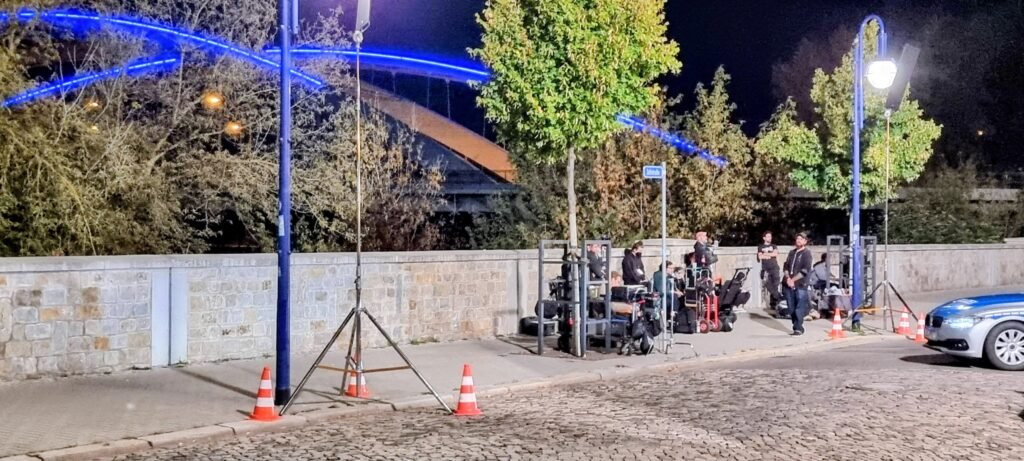 Dreharbeiten zum "Polizeiruf 110"