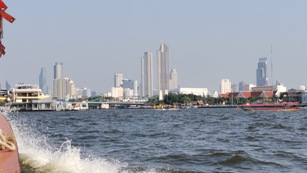 Auf dem Chao Praya River