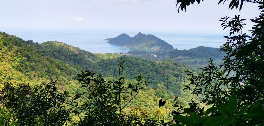 Khao Salak Phet, Blick über Koh Chang