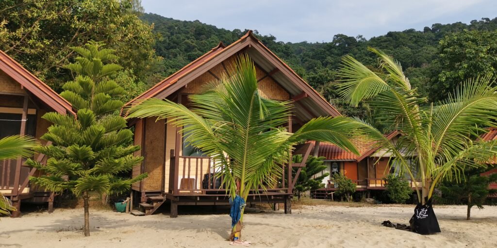 Strandhäuschen am White Sand Beach